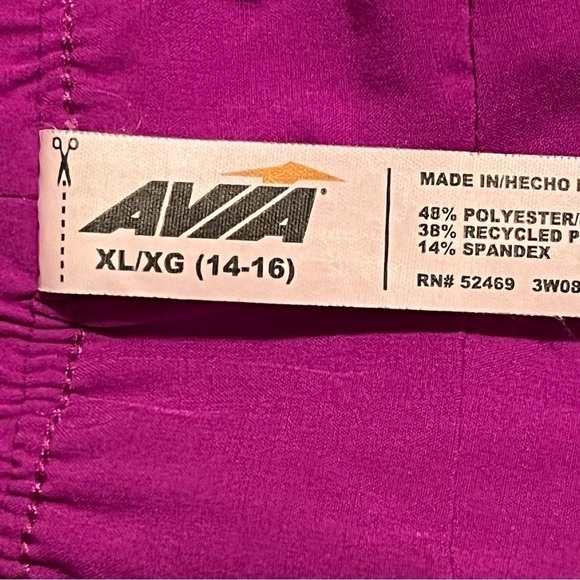 GIRLS Avia retro print athletic shorts XL (14-16) - Picture 3 of 6